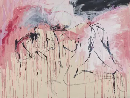 Tracey Emin, Como uma nuvem de sangue, 2022
